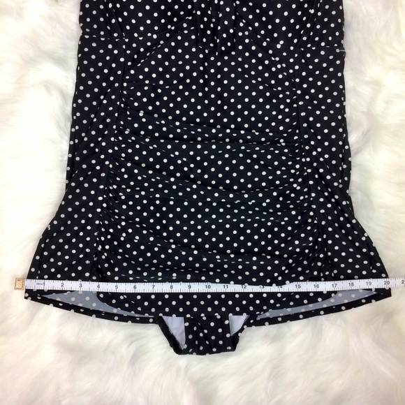 MERONA POLKA DOT RETRO STYLE ONE PIECE SWIMSUIT - Picture 10 of 14